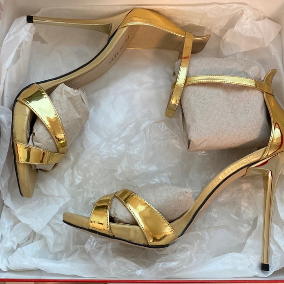Idoré Oro Spechio Heels - Picture 1 of 3